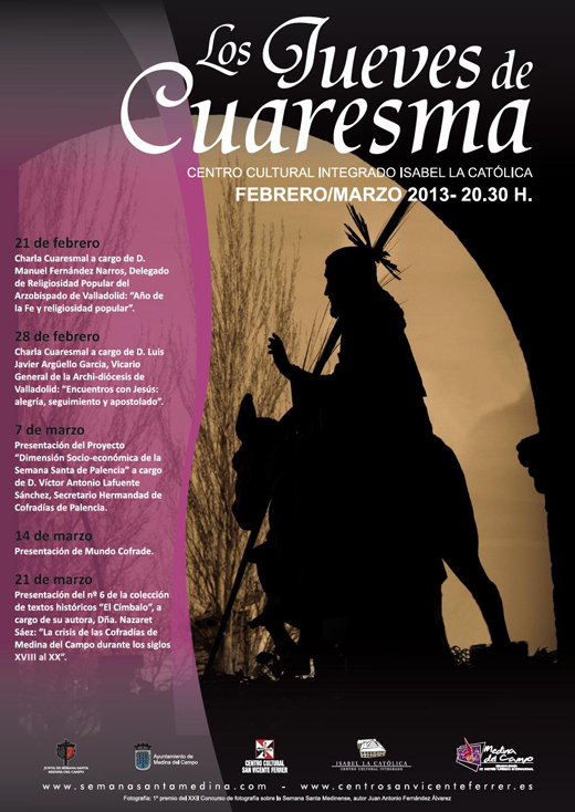 Cartel Jueves de Cuaresma en Medina del Campo